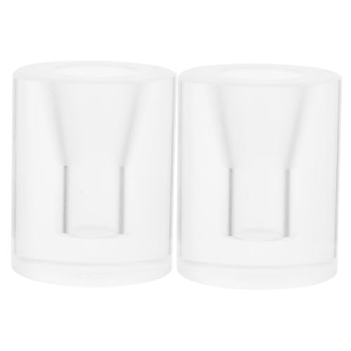 Luxshiny 2Pcs Acrylic Ice Cream Cone Holder Stand Versatile Display Rack for Desserts for Parties and Events Design for and Cone Presentation
