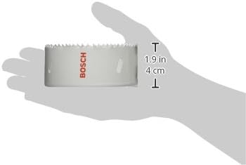 Bosch 2608580396 HSS Bi-Metal Hole Saw for Standard Adaptor 14 mm 9/16 inches, grey, 105 mm - Image 5