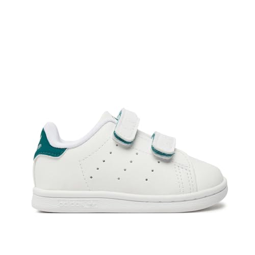 ADIDAS - STAN SMITH CF I para: KIDS color: FTWBLA/FTWBLA/AZCELE talla: 25