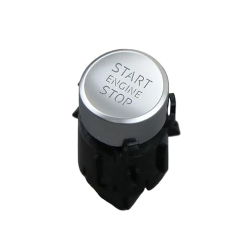 Bouton de démarrage à poussoir moteur pour Audi A6 C8 commutateur arrêt argent 4K1905217