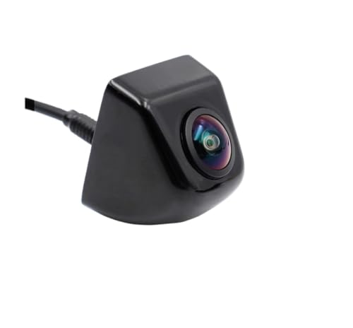 Caméra de recul voiture AHD 1080P noire avec avertissement de collision