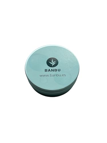 Banbu Boîte métallique rechargeable pour déodorant crème 80 ml