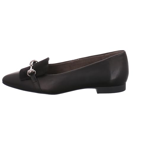 Paul Green Ballerina 1045-004, Glattleder, Schwarz, Damen EU 6,5/40