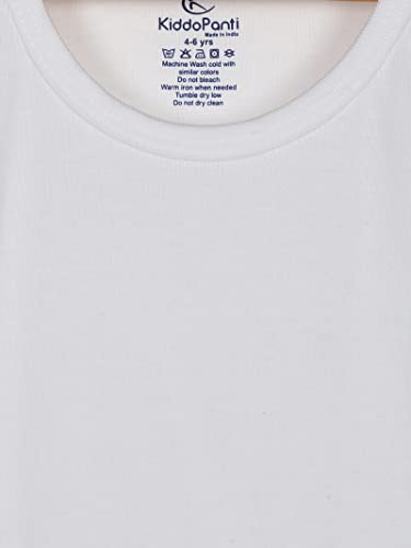 Image of KiddoPanti Boys 100% Cotton Rib Vest Pack of 3