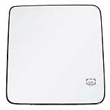 Driver Side Mirror Glass For 2018 2019 2020 2021 2022 2023 2024 Jeep Wrangler, 2020-2023 Jeep Gladiator Left Door Mirrors With Back Plate Heated Defrost 68361969AA