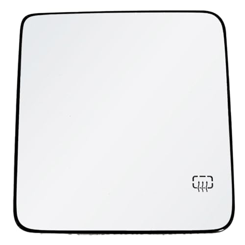 Driver Side Mirror Glass For 2018 2019 2020 2021 2022 2023 2024 Jeep Wrangler, 2020-2023 Jeep Gladiator Left Door Mirrors With Back Plate Heated Defrost 68361969AA