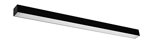 SOLLUX lighting Applikation LED da incasso integrieren Nero 95cm 3000K Integrierte LED-Einbauleuchten Schwarz 95cm 3000K