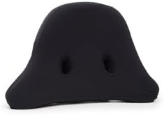 The Womfy Ear & Neck Pain Relief | Back & Side Sleeper Pillow | Anti-Wrinkle | CPAP | So Comfy Black Medium Soft