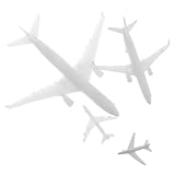 Utilisations multiples : idéal pour les collections de maquettes et la création de micro-paysages, ce kit de maquette d’avion est polyvalent et fonctionnel. figurine d’avion miniature, maquette d’avion