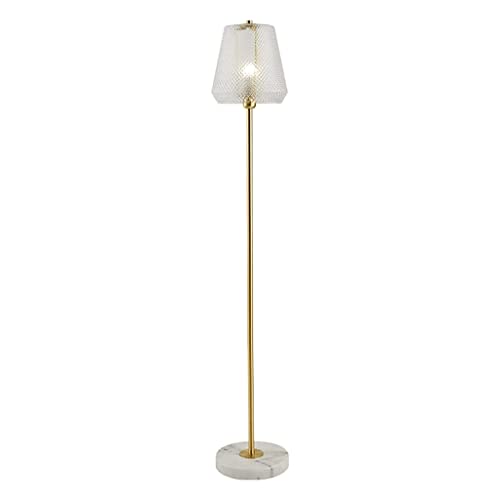 Lámpara de pie geométrica de luz alta para dormitorio y decoración de oficina moderna