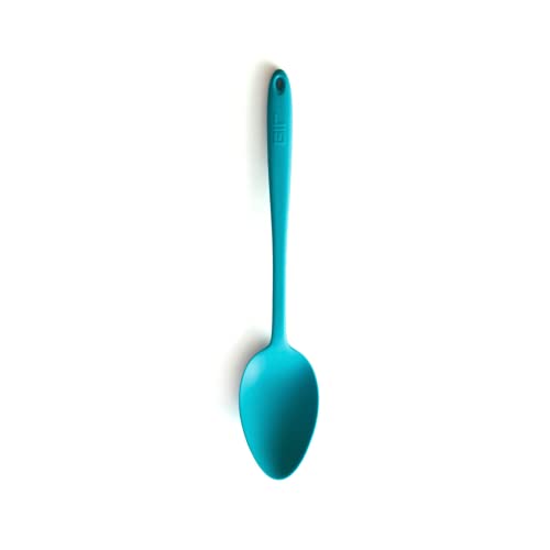 GIR: Get It Right | Heat-Resistant up to 550¡F | Seamless, Nonstick Kitchen Spoons for Mixing, Cooking, and Stirring | Ultimate - 13 IN, Teal