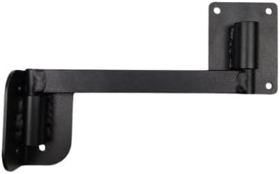 Deer Shoulder Mount Corner Bracket, Shoulder Mounting System for Trophy Mounts, Space Saving, Perfect for Hanging Taxidermy Bucks in Corners of Rooms, Textured Black, USA Made (AKCB)