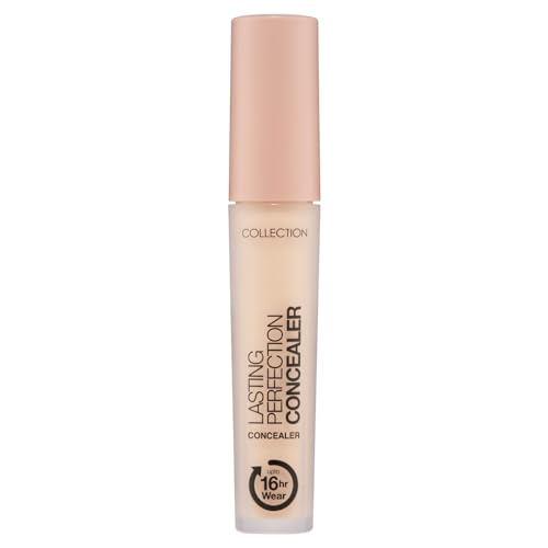 Collection Cosmetics Lasting Perfection Concealer, 16-Hour Wear, Long Lasting Concealer, 4ml, Cashew