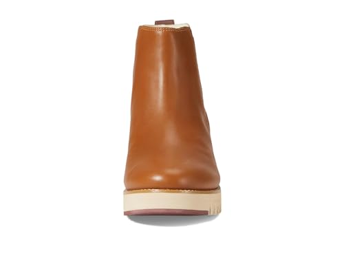 Cole Haan Cole Haan Womens Zerogrand City Wedge Boot Waterproof, Waterproof British Tan, 7-B US