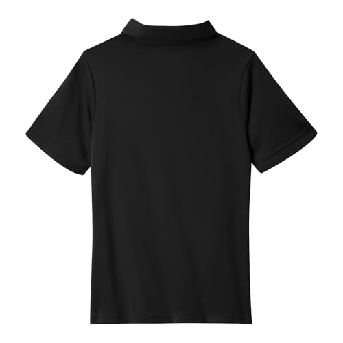 Girls' Polo Shirts Short Sleeve School Uniform Solid Color Soft Casual Top3