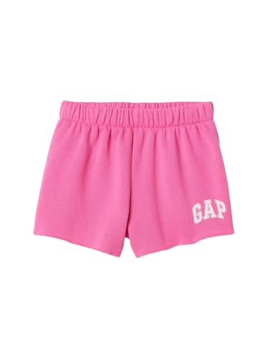 GAP Girls' Raw Hem Logo Shirt