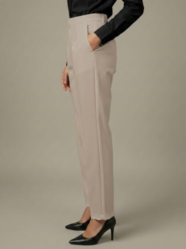 Image of Leriya Fashion Formal Pants for Women Office Wear |Trousers for Women - Straight Pants for Woman Formal Pant for Woman, Stretch Lycra Workwear Trousers