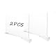 LMSAWK 2 Stück Kleiderschrank Regaltrenner, Transparente Acryl Regaltrenner, Multifunktionaler Regaltrenner, für Kleidung-Organizer und Schlafzimmer, Küchenschränke, Regalaufbewahrung
