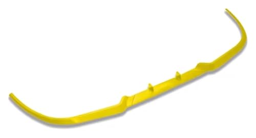 Lèvre de pare-chocs avant pour Peugeot 206 jaune spoiler protection kit 3 pièces