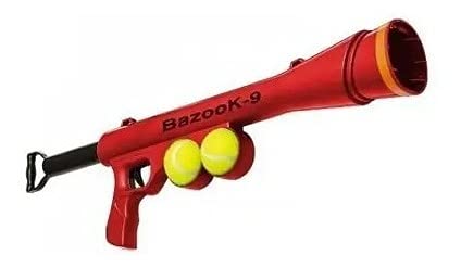 Lançador Bolas De Tênis Para Cães The Pet's Bazucão Vermelho