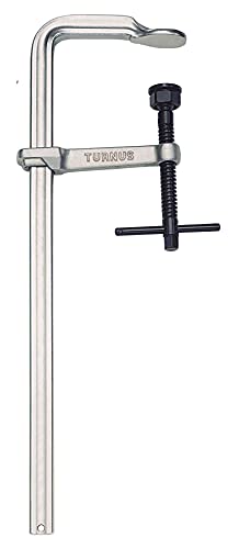 TURNUS 475K0800-140 - Tornillo de apriete para cerrajería para trabajos pesados mango en T 800x140 mm Riel 30x15 mm Cover