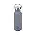 IRIS BARCELONA - Botella Termo Acero Inoxidable Tierra, Color Gris, 500 ml | Botella Inox Termo 15 horas Frio y 9 horas Caliente | BPA Free | Libre BPA