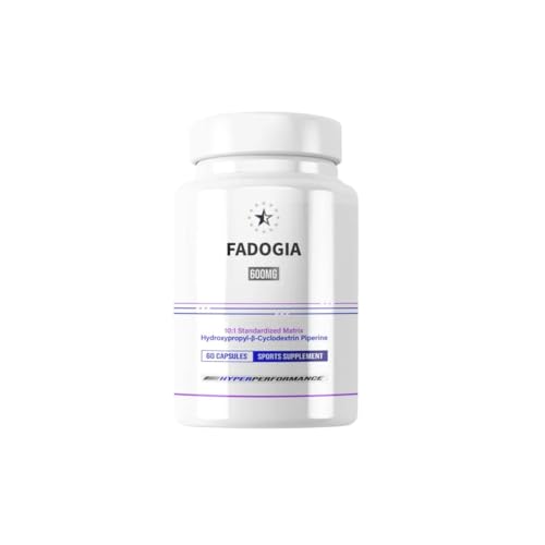 Fadogia Agrestis 10:1 Komplex mit Hydroxypropyl-Beta-Cyclodextrin - 60 Kapseln (600mg) - Turkesterone Europe