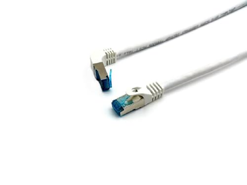 Cable Patch Equip Cat.6A S/FTP 0.5 m Blanco miniatura 1