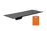SDS iMount™ 1.0 Wall Mount Utility Shelf – Versatile 7'x18' (H.D.P.E.) Keyboard, Laptop, Tablet, Gaming Consoles, Cable & Stereo Equipment, Books, CD's, Pictures [Space-Saving HDPE Shelf/Stand] Small