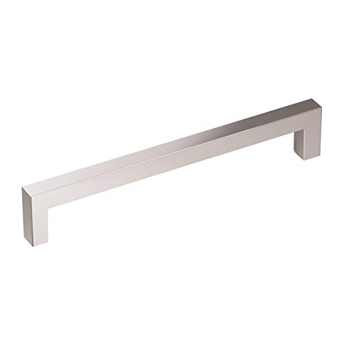 Image of Amerock Monument 6-5 /16 inch (160mm) Center-to-Center Polished Chrome Cabinet Pull - 25 Pack