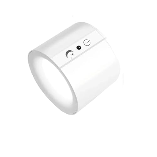 Lámpara de pared LED magnética para leer en el dormitorio con foco decorativo giratorio