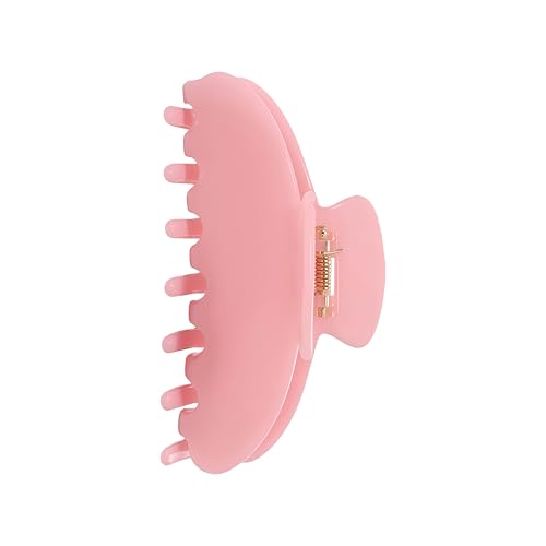OideGuiing Acetate Claw Clip 4-Inch (Jam Pink)