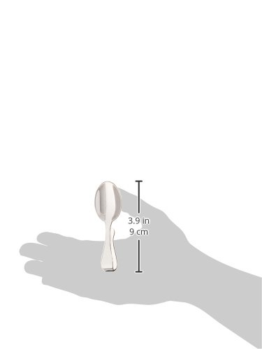 stephan baby keepsake silver plated bent-handled spoon in satin-lined gift box