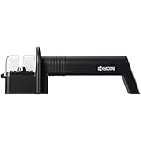 京セラ 研ぎ器 包丁研ぎ 手動 ロールシャープナー ファインセラミック砥石 前後に約10回往復 荒砥ぎ･仕上砥ぎ同時に可能 手軽に研ぎ直し 高い切れ味回復 金属包丁専用 両刃用 包丁研ぎ器 RS-20-FP