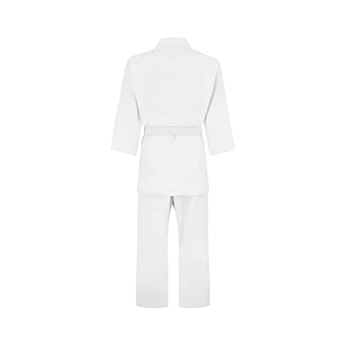 Playwell Martial Arts Judo White Premium Medium Weight 400gsm Uniform, GI - NEW (1/140cm) - Image 2