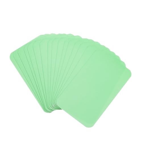 Cartes vierges en papier kraft vert x400 pour notes et messages