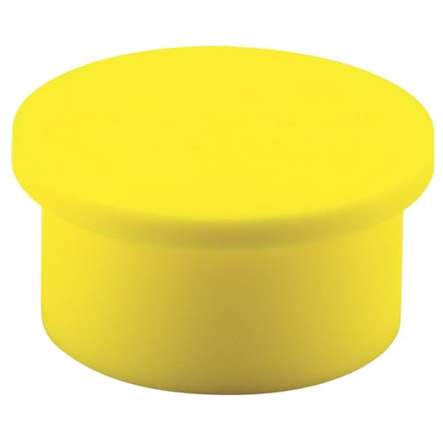 Image of Caplugs AS138-43A AS138 Series - Plastic Electrical Connector Dust Cap, 500 Pack, Yellow LD-PE, 1.547 inch W x 0.625 inch L x 1.297 inch ID, SAE Aerospace Specification AS85049 /138 (QAS13843AY1)