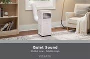 Vissani Portable Air Conditioner quiet operation levels