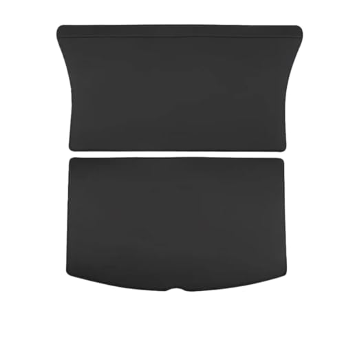 Tapis de Coffre pour Tesla Model Y Juniper 2025 2026 en Cuir et Protections Latérales
