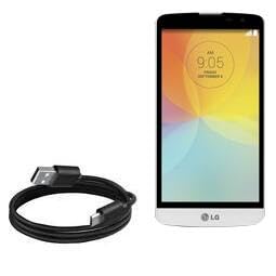 BoxWave Cable Compatible with LG L Bello - DirectSync Cable, Durable Charge and Sync