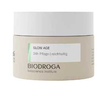 BiodrogaBioscience Institute - Slow Age - 24H Care Rich 50 ml - Anti-Ageing Moisture, Reduces Lines & Wrinkles, Gives Energy - With Black Forest Complex for Vital Skin