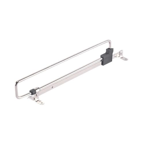 AILZCFX Portapantaloni telescopico Rimovibile, Appendiabiti per Guardaroba Ispessito, Appendiabiti con Montaggio Superiore, 350 mm