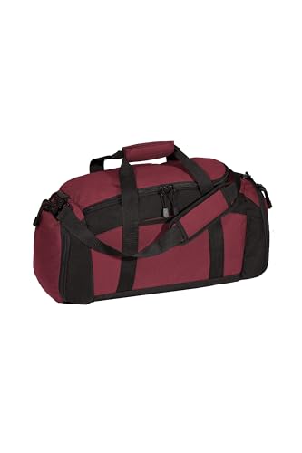 Port Authority - Gym Bag. BG970, Maroon, OSFA