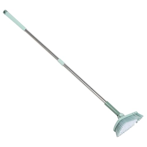 GANAZONO Swimming Pool Wall Brush Stiff Bristle Cleaning Brush Pole for Tiles Floors Household Practical and Comfortable