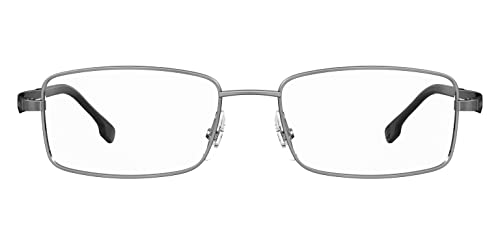Image of Carrera Men's 8855 Rectangular Prescription Eyewear Frames, Dark Ruthenium, 58mm, 18mm