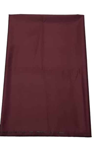Image of MAMRAJ Men's 100% pure Giza Cotton Unstitched Shirt,Kurta Pyjama Fabric By Meters ( Ethnic, Formal, Casual, summer wear.) ( Trendy Satin Shirts )