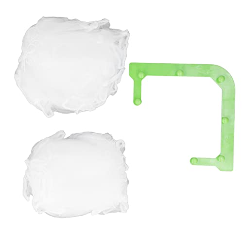 Uadme Cesta de drenaje de red colgante, rejilla fina triangular para almacenamiento de basura para cocina, bolsa coladora de fregadero, fácil instalación, gestión eficaz de residuos