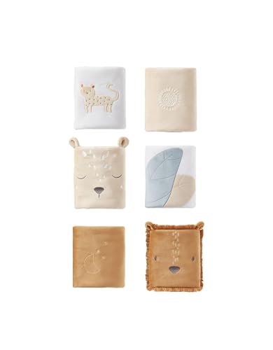 NOUKIE'S - Lot de 6 Protège-Barreaux pour Lits et Parcs Bébé - Babou & Kendi - Multicolore