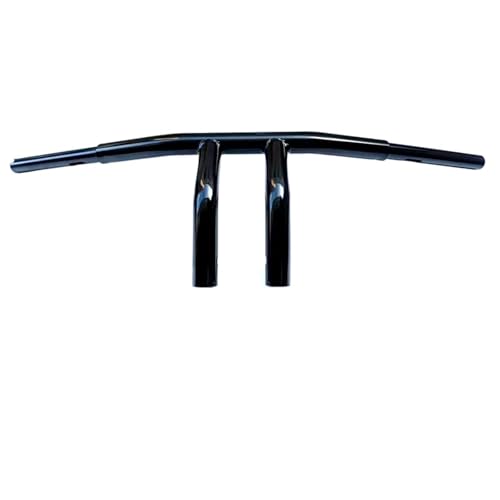 Guidon Fat T-Bar 10in noir laqué de qualité supérieure pour FLD et FXDB