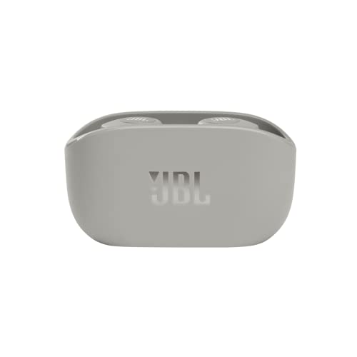 Fone de Ouvido Bluetooth JBL Wave 100TWS Intra-Auricular Prata - JBLW100TWSIVR